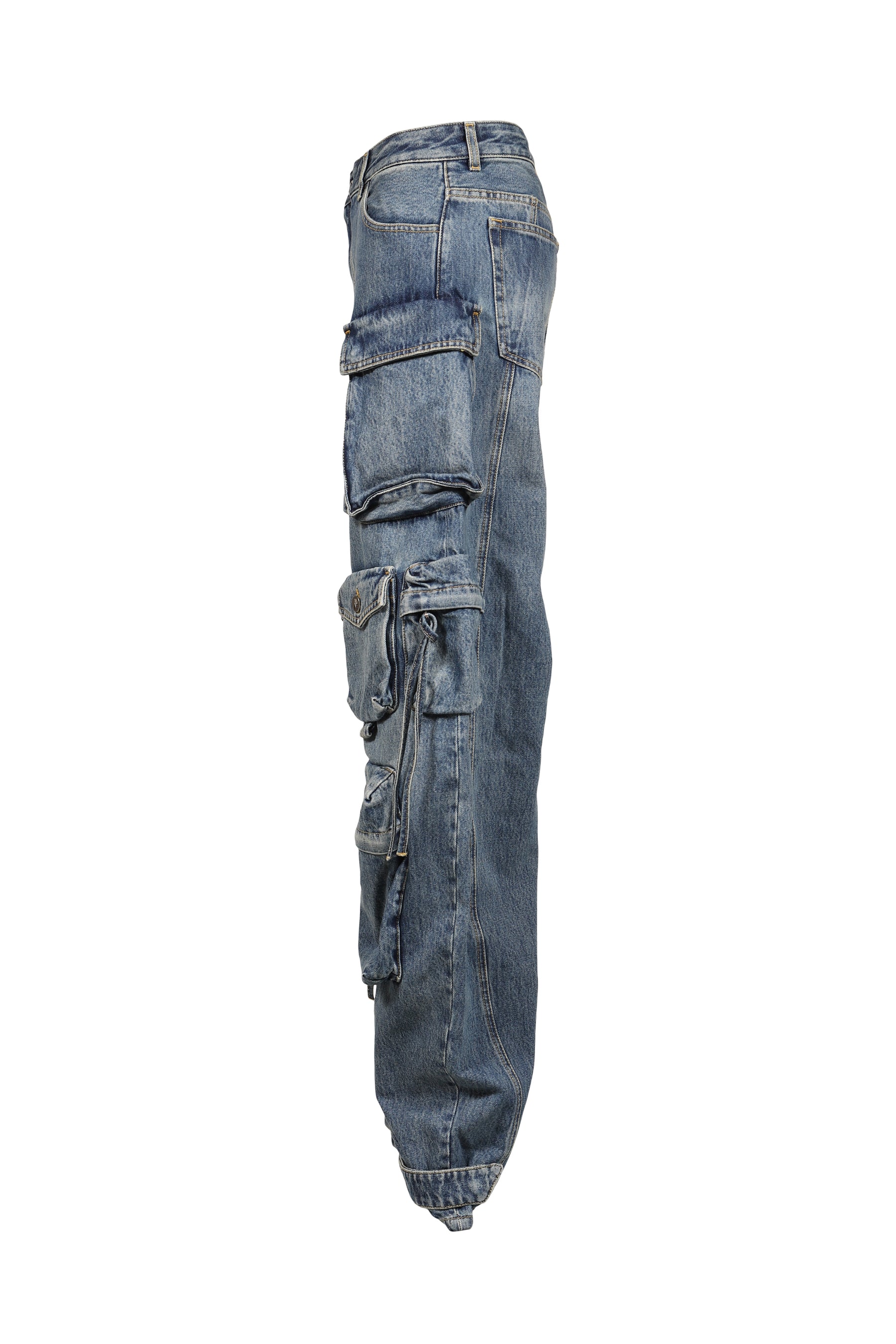 LONG PANT / WASHED BLUE