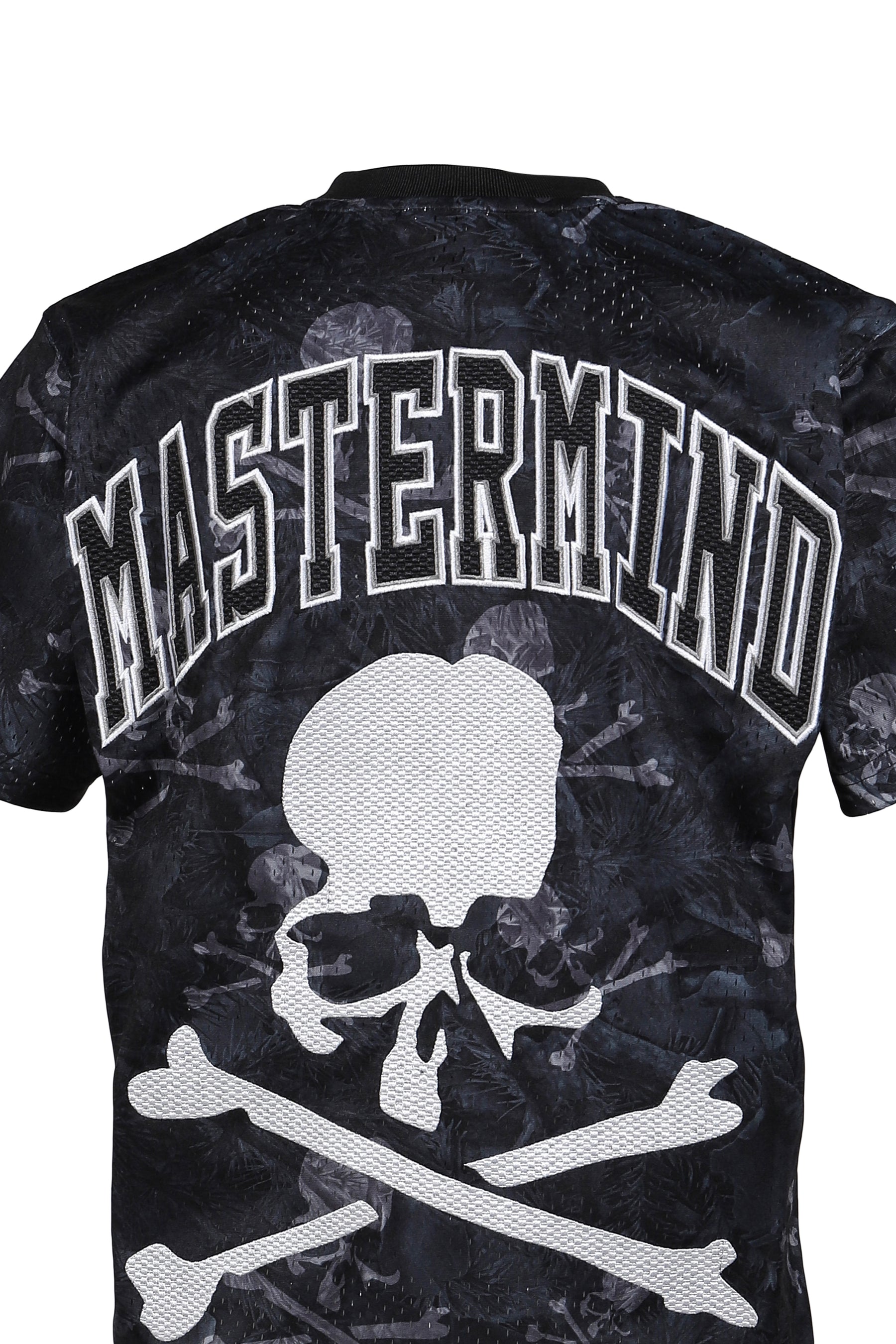 JY16963-CLBBLCK/MASTERMINDXM&N PRINT BP MESH / BLK