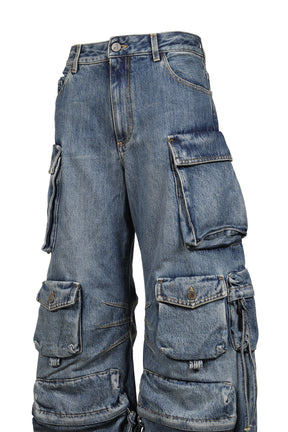 LONG PANT / WASHED BLUE
