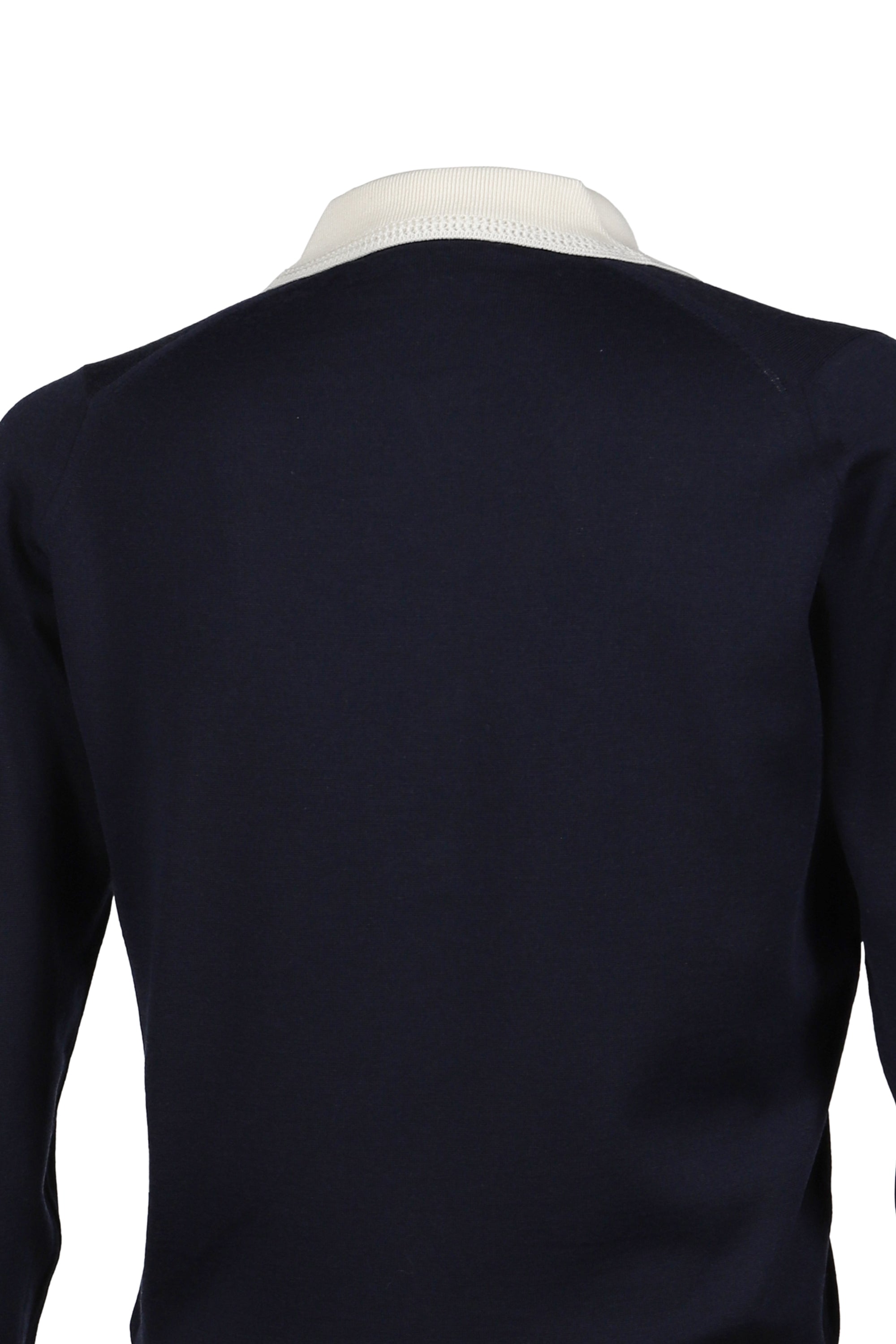 Wales Bonner JOHN SMEDLEY SS26 HENRY POLO / NVY / IVO - NUBIAN