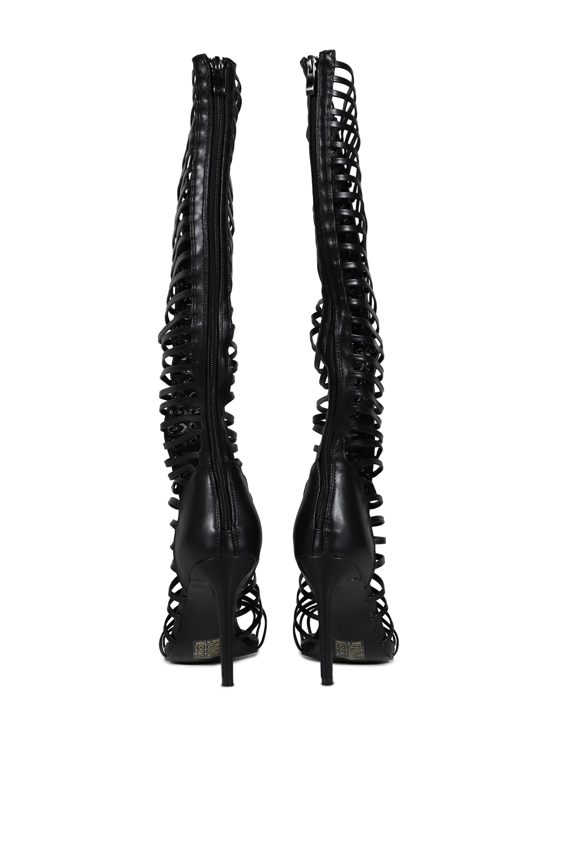 LOCK UP HEELS IN BLACK / BLK