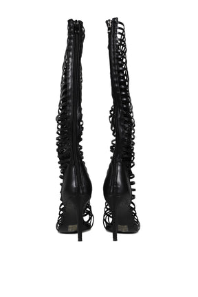 LOCK UP HEELS IN BLACK / BLK