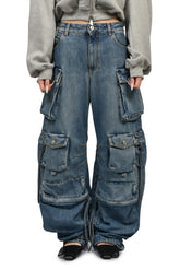 LONG PANT / WASHED BLUE