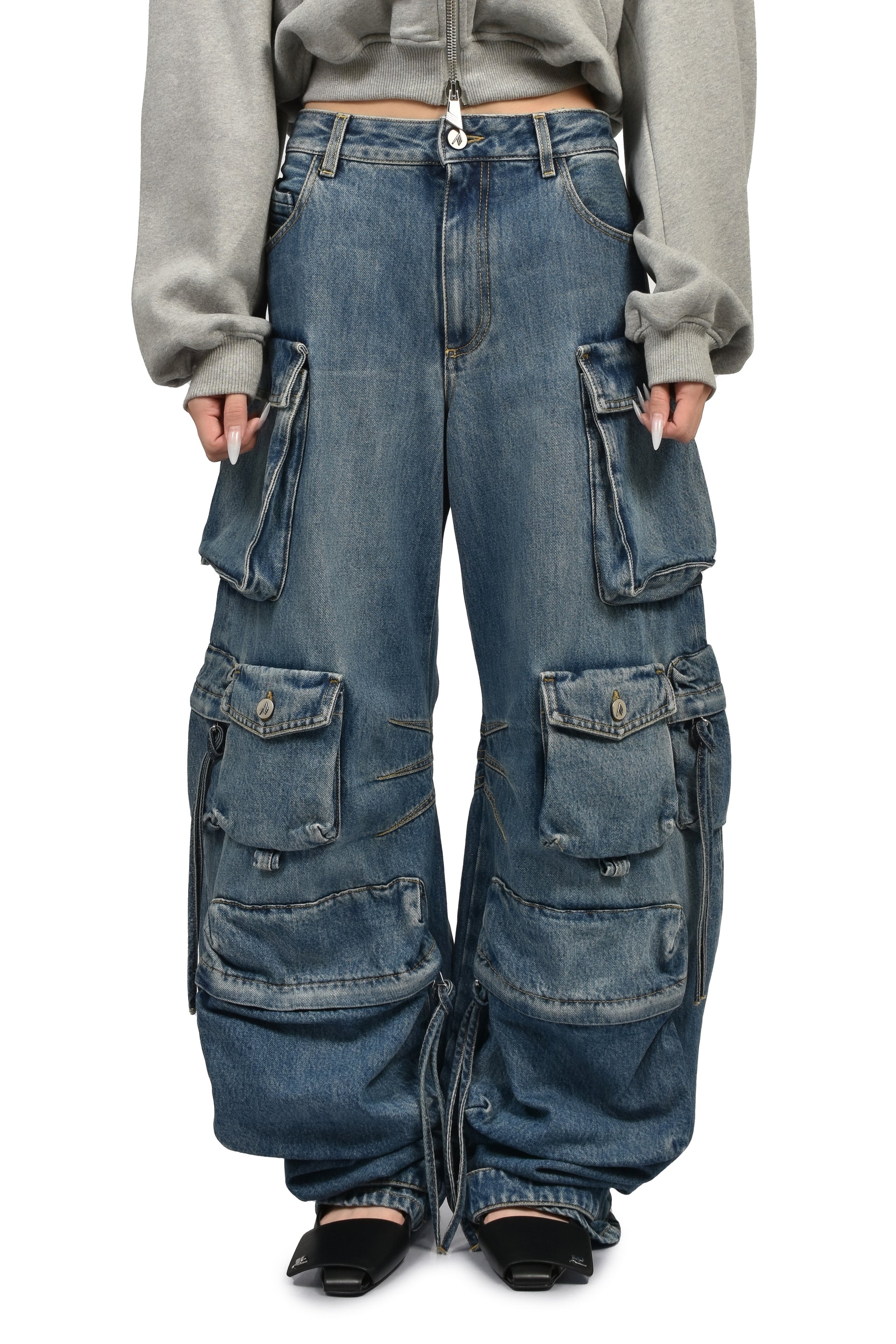 LONG PANT / WASHED BLUE
