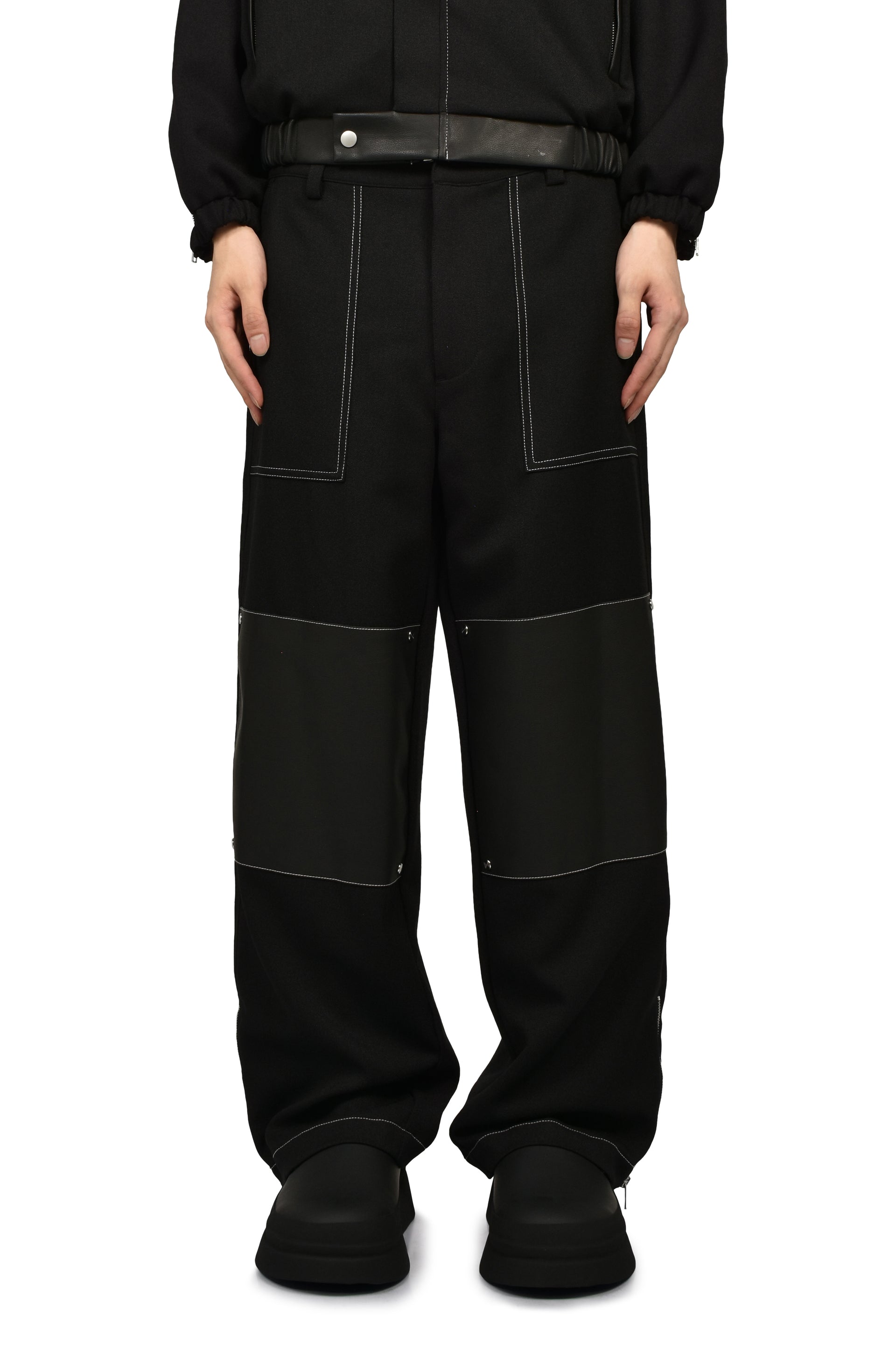 LES ARCS TROUSERS / BLK
