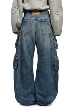LONG PANT / WASHED BLUE