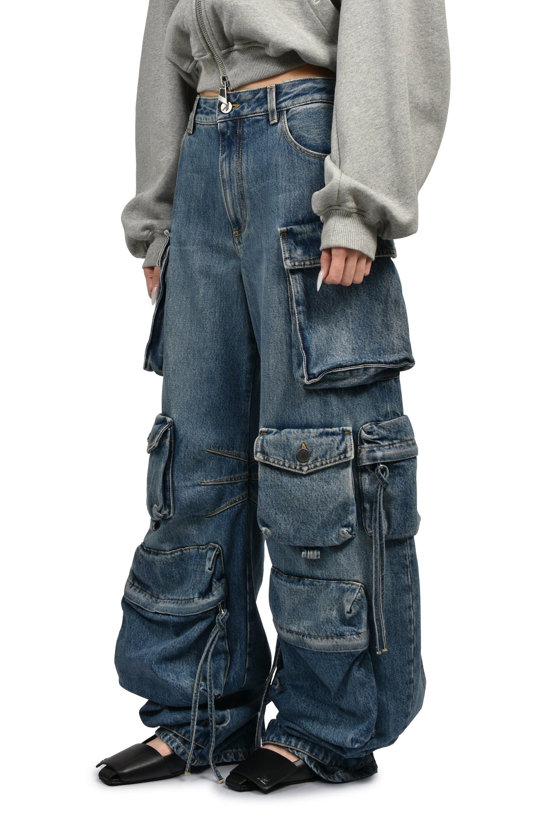 LONG PANT / WASHED BLUE