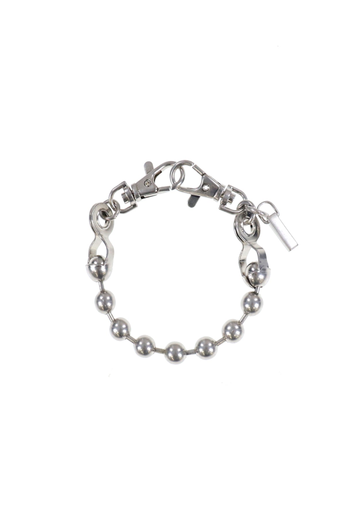 BRUSHED NICKEL BALL BRACELET / BRUSHED NCL