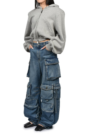 LONG PANT / WASHED BLUE