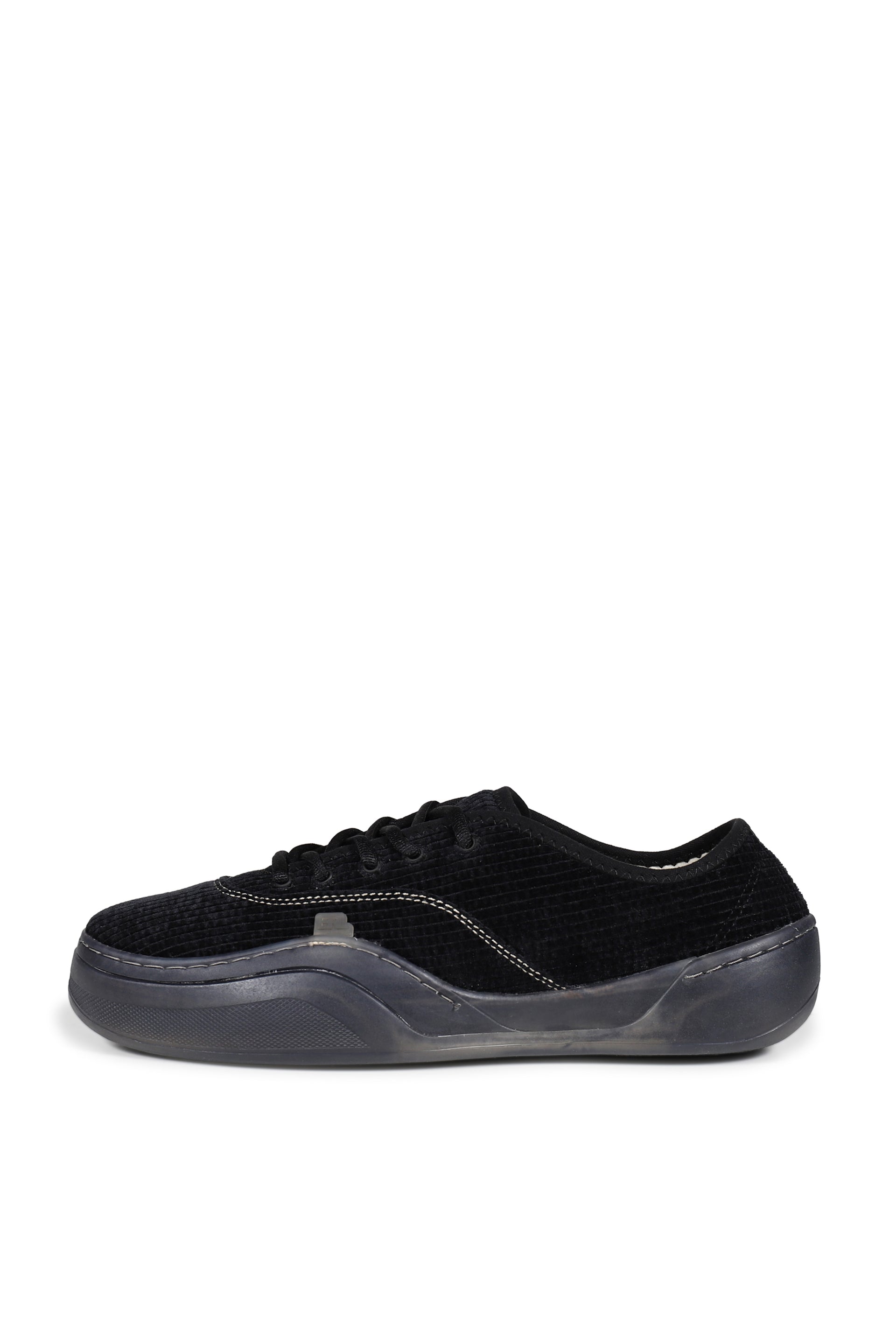 CORDUROY COUPE SNEAKERS / BLK