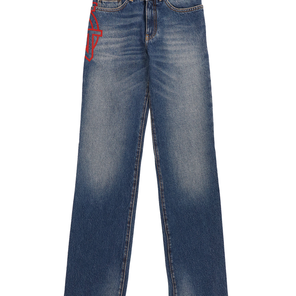 ジャンポールゴルチエ Jean Paul GAULTIER ボタンフライ 48 Jean Paul Gaultier ジャン・ポール・ゴルチエ FW26 STRAIGHT DENIM