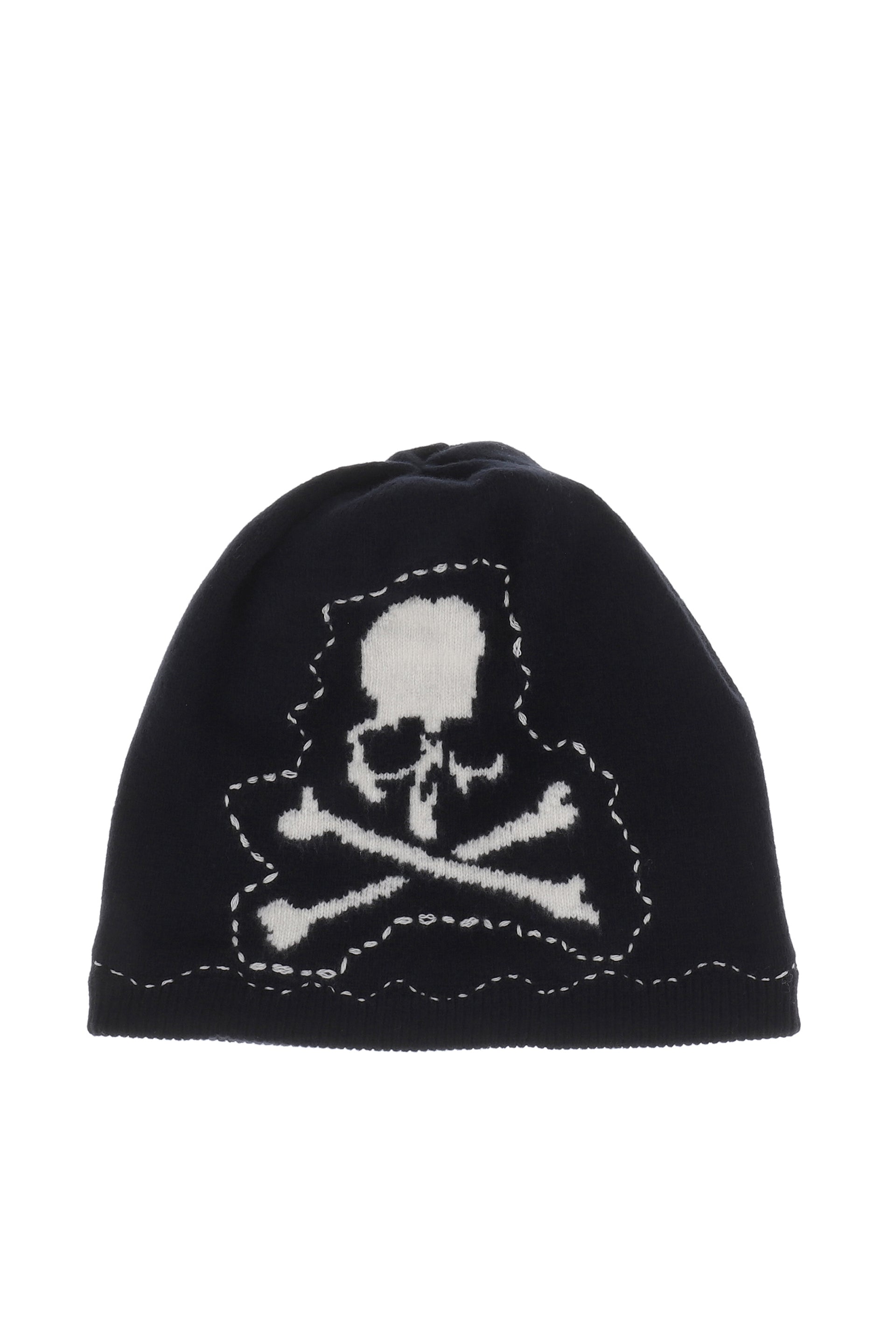 HAND STITCH BEANIE / BLK