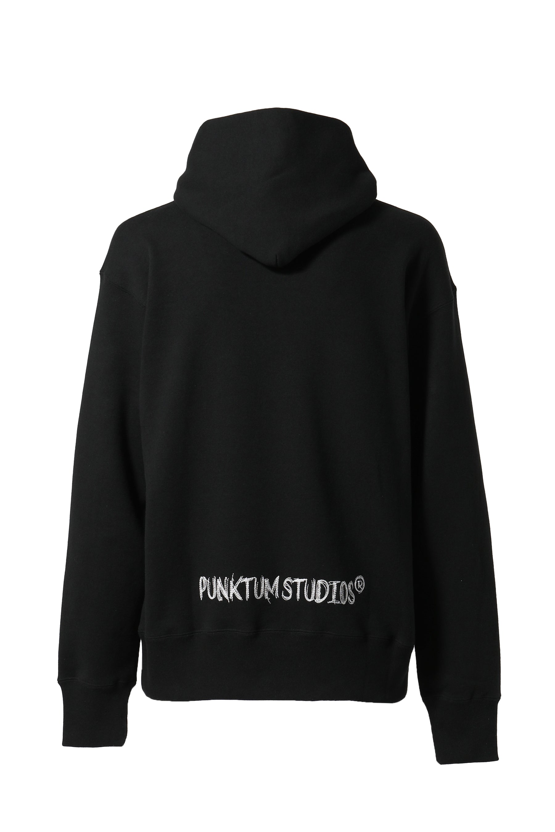 Punktum SS23 FRINGE HOODIE / BLK -NUBIAN