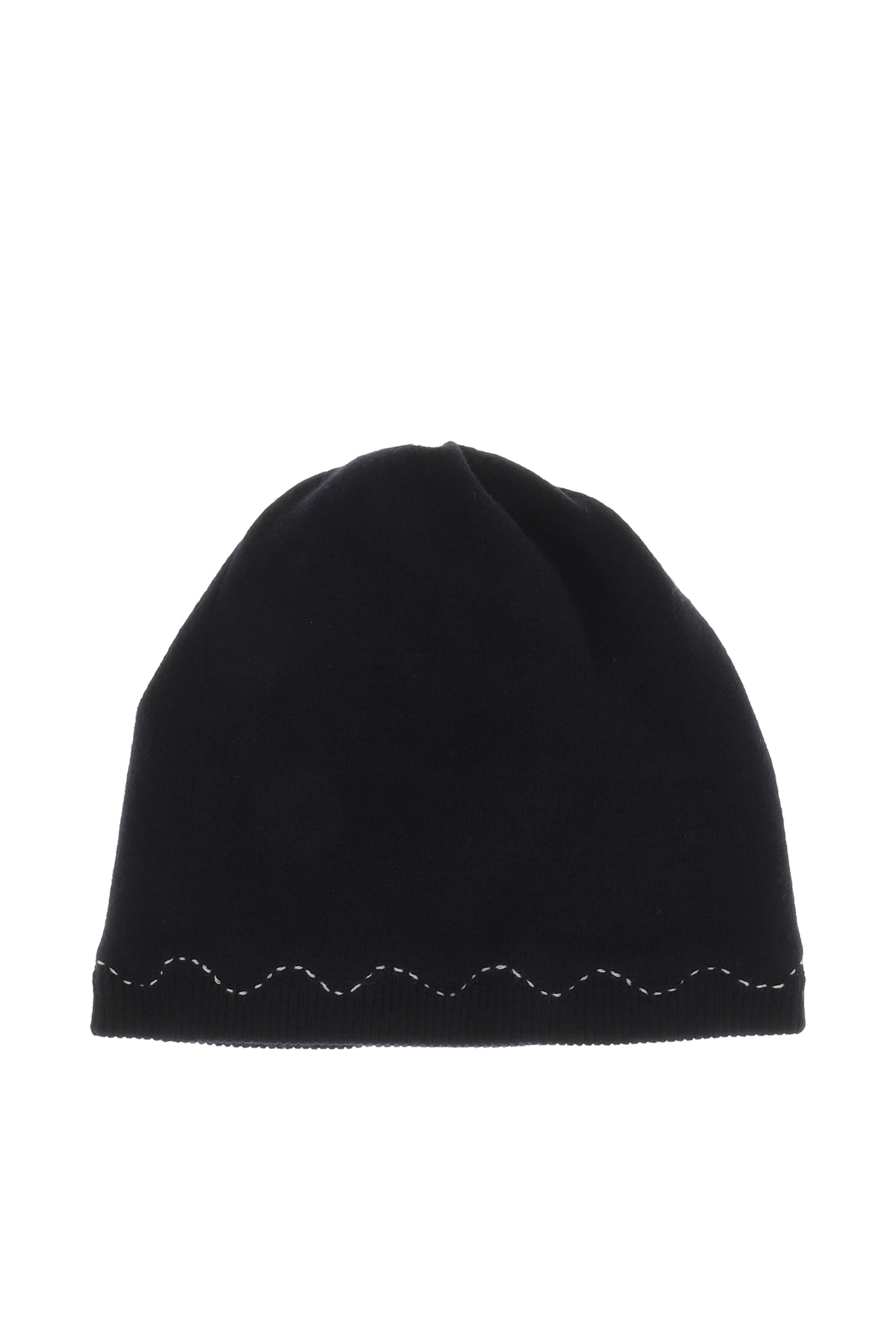 HAND STITCH BEANIE / BLK