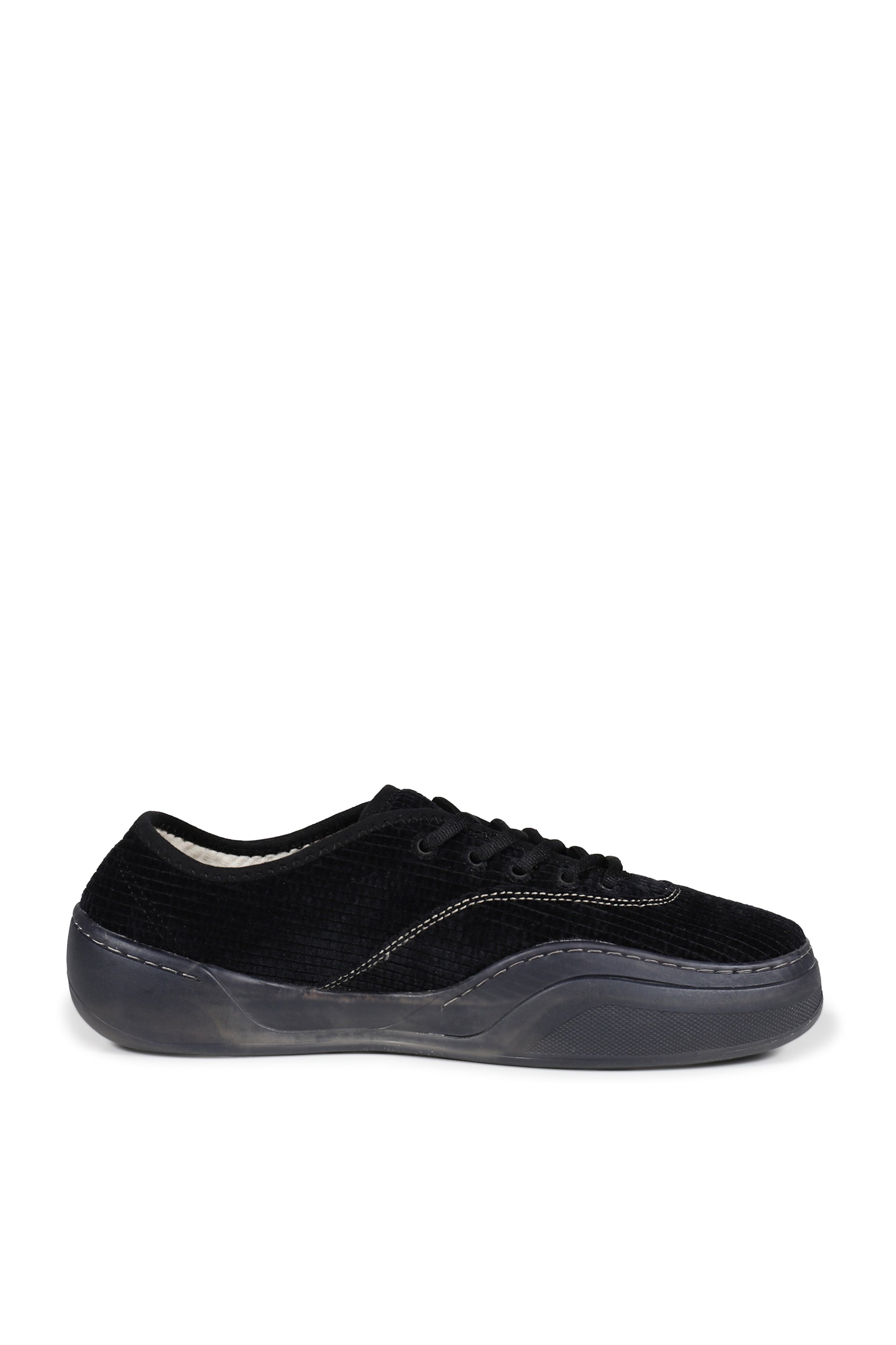 CORDUROY COUPE SNEAKERS / BLK