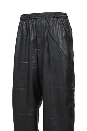 TECH SYNTHETIC SKIN WINDBREAKER PANTS / BLK