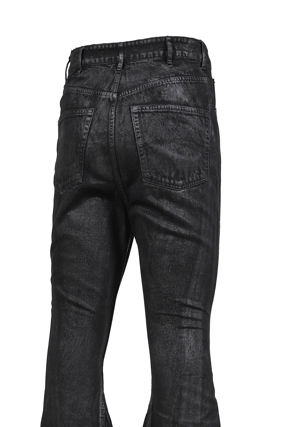 WAXED VARET JEANS / BLK