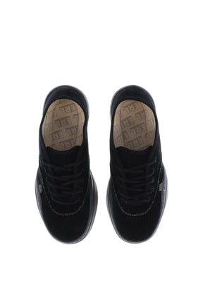 CORDUROY COUPE SNEAKERS / BLK