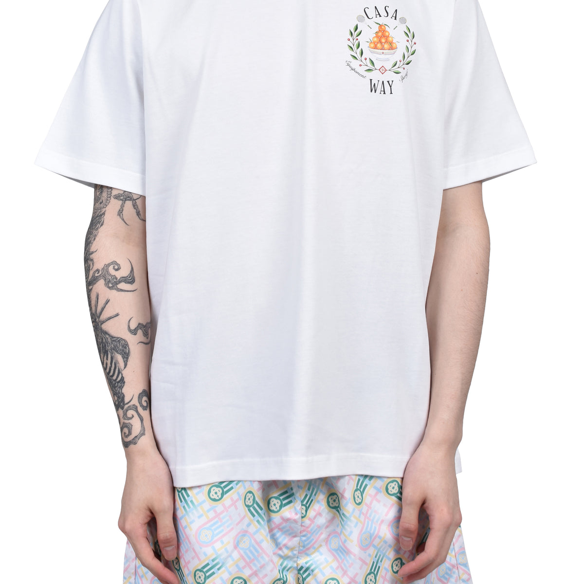 Casablanca カサブランカ SS26 CASA WAY PRINTED T-SHIRT / CASA WAY