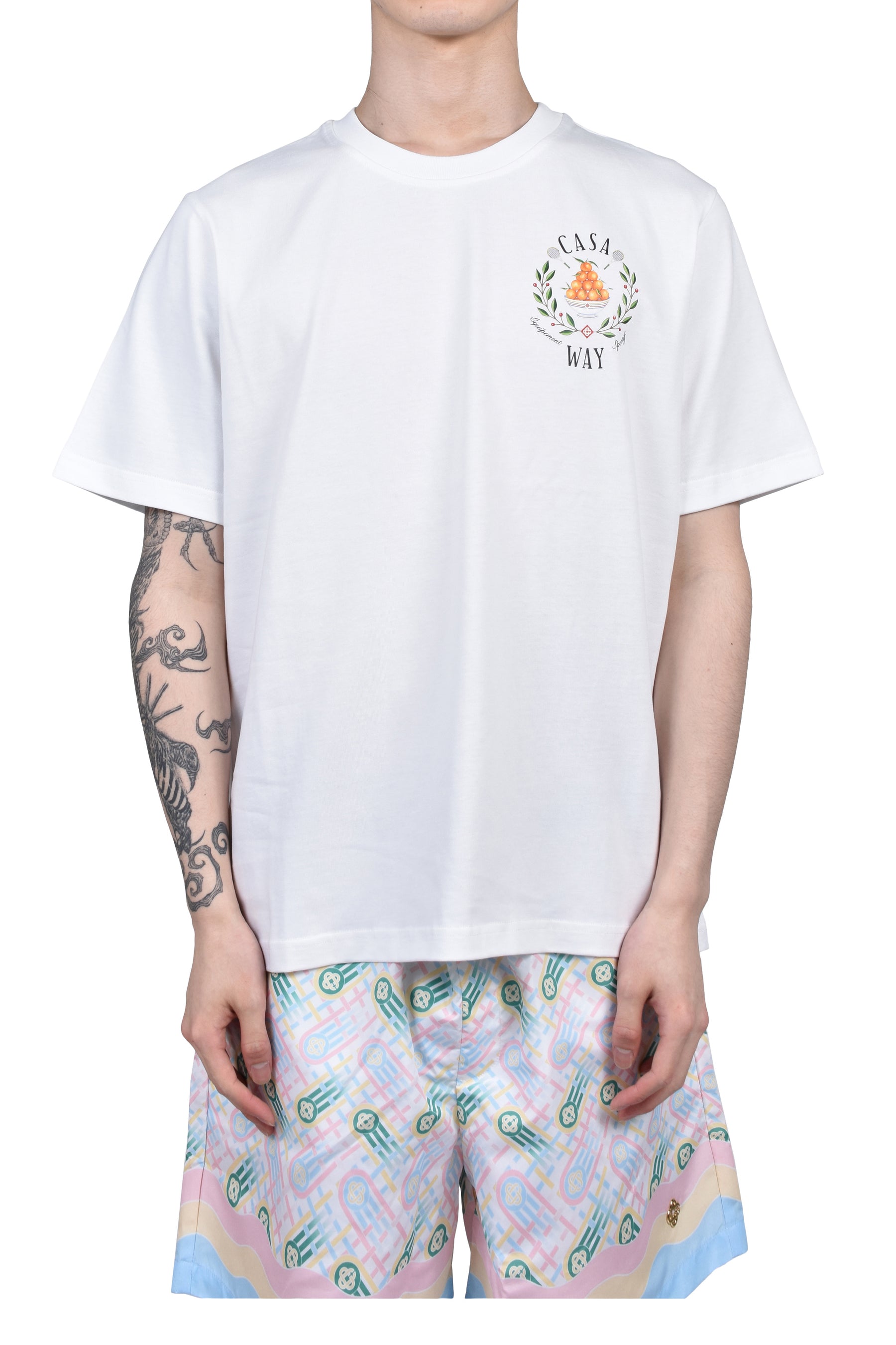 Casablanca カサブランカ SS26 CASA WAY PRINTED T-SHIRT / CASA WAY