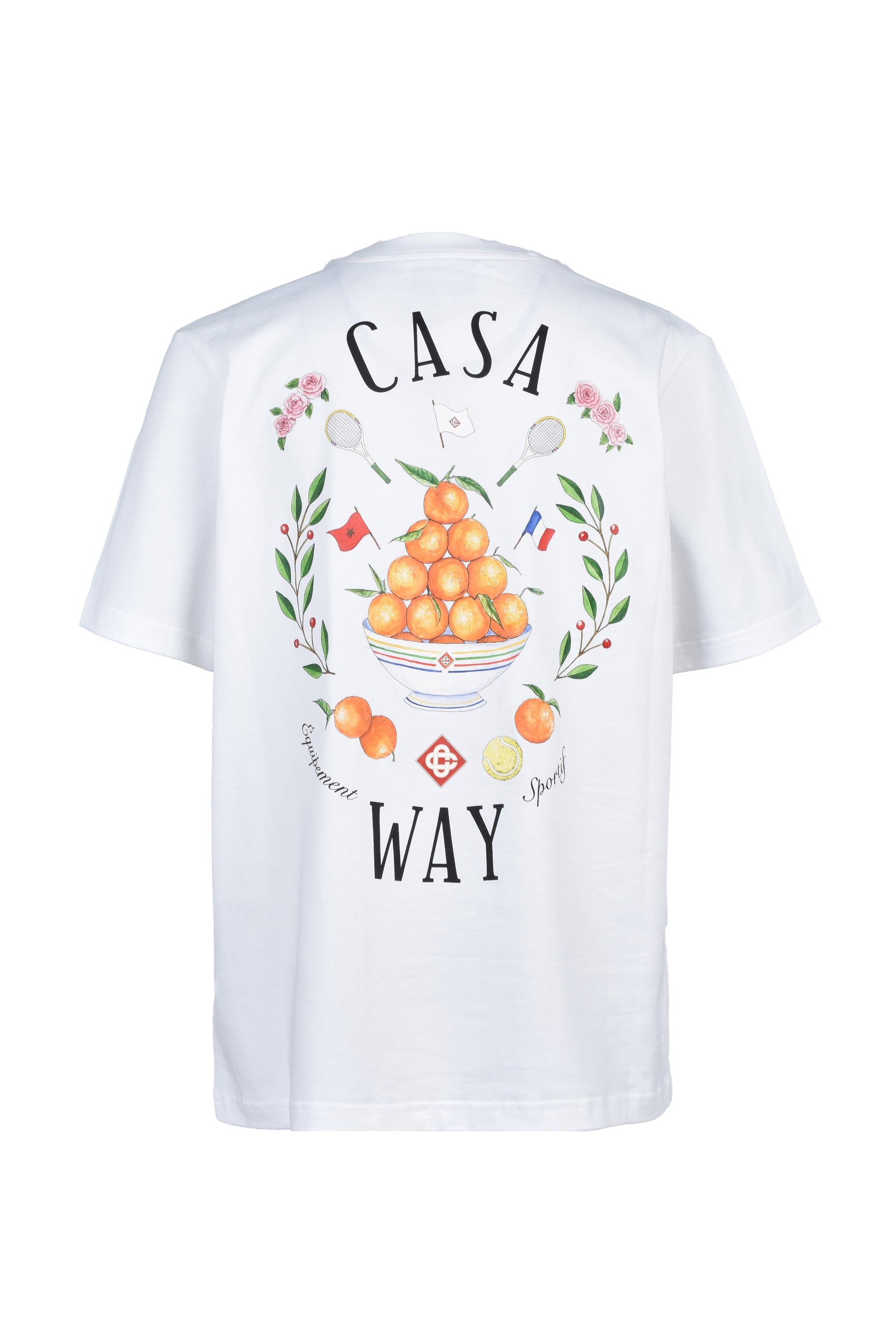 Casablanca カサブランカ SS26 CASA WAY PRINTED T-SHIRT / CASA WAY