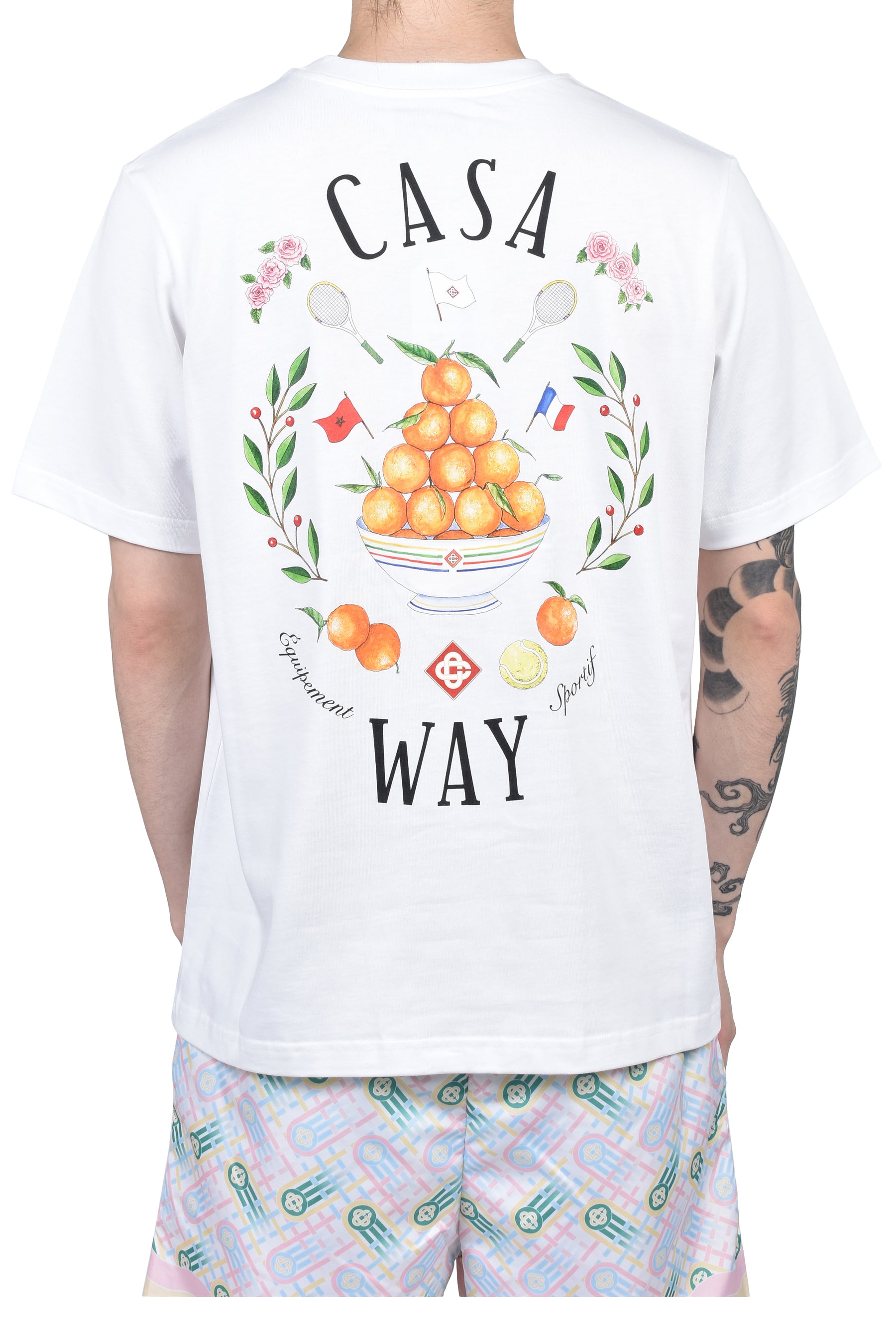 Casablanca カサブランカ SS26 CASA WAY PRINTED T-SHIRT / CASA WAY