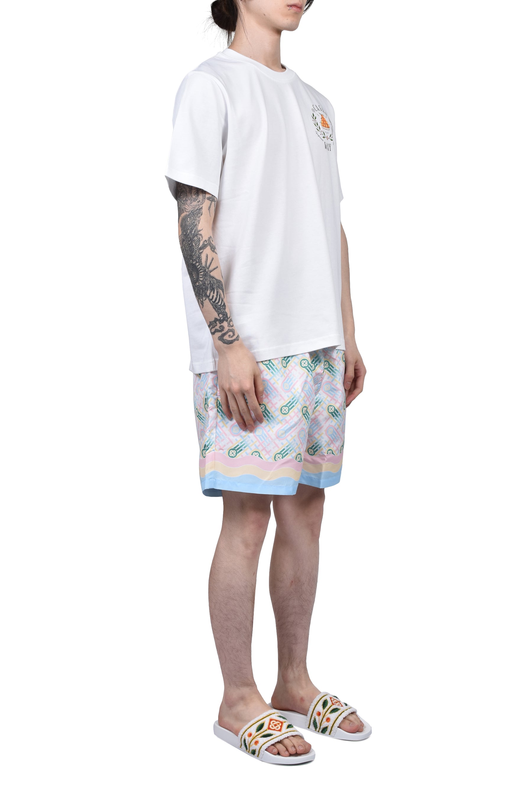 Casablanca カサブランカ SS26 CASA WAY PRINTED T-SHIRT / CASA WAY