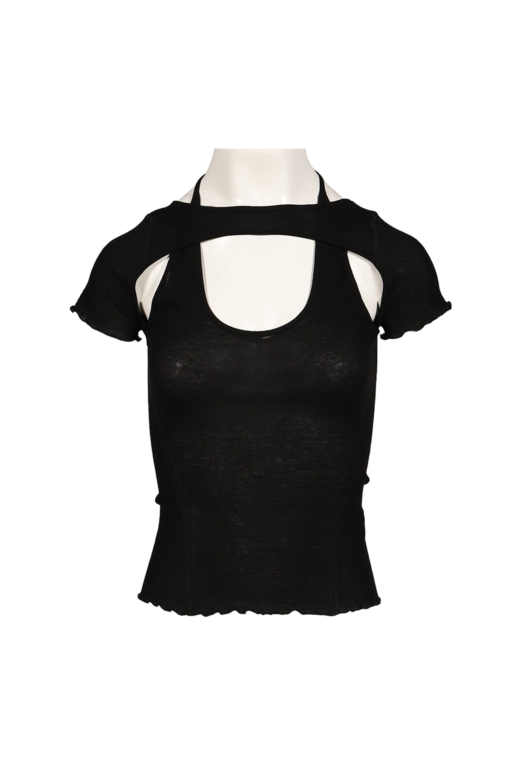 HARNESS TEE / BLK