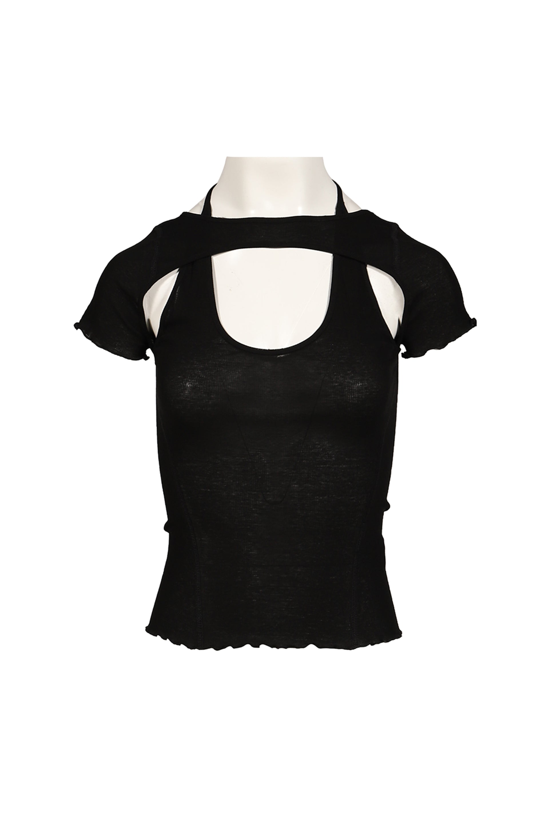 HARNESS TEE / BLK