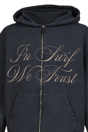 MOTOR ZIP HOODIE / BLK