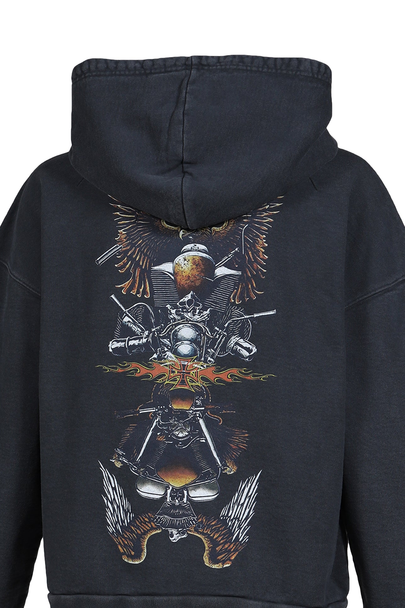MOTOR ZIP HOODIE / BLK