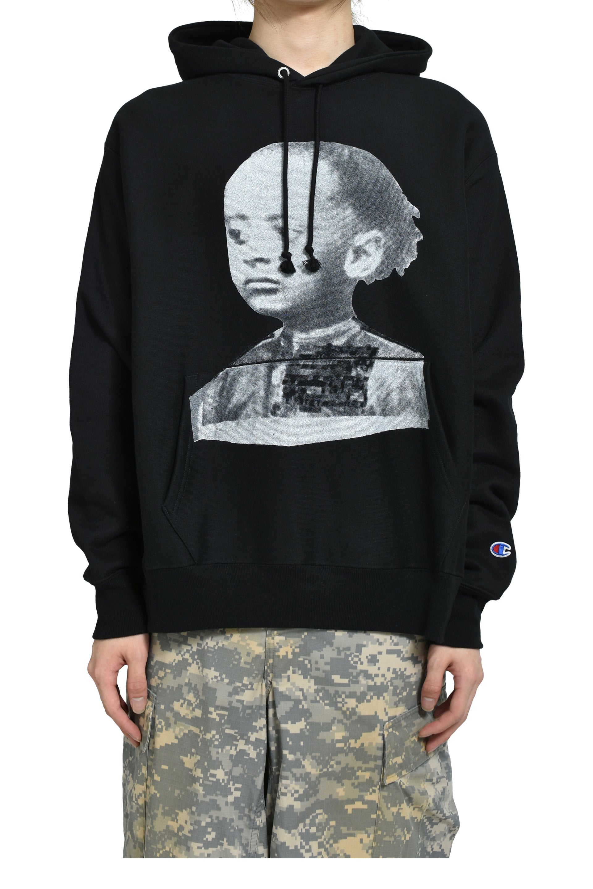 GENERAL HOODIE 01 / BLK