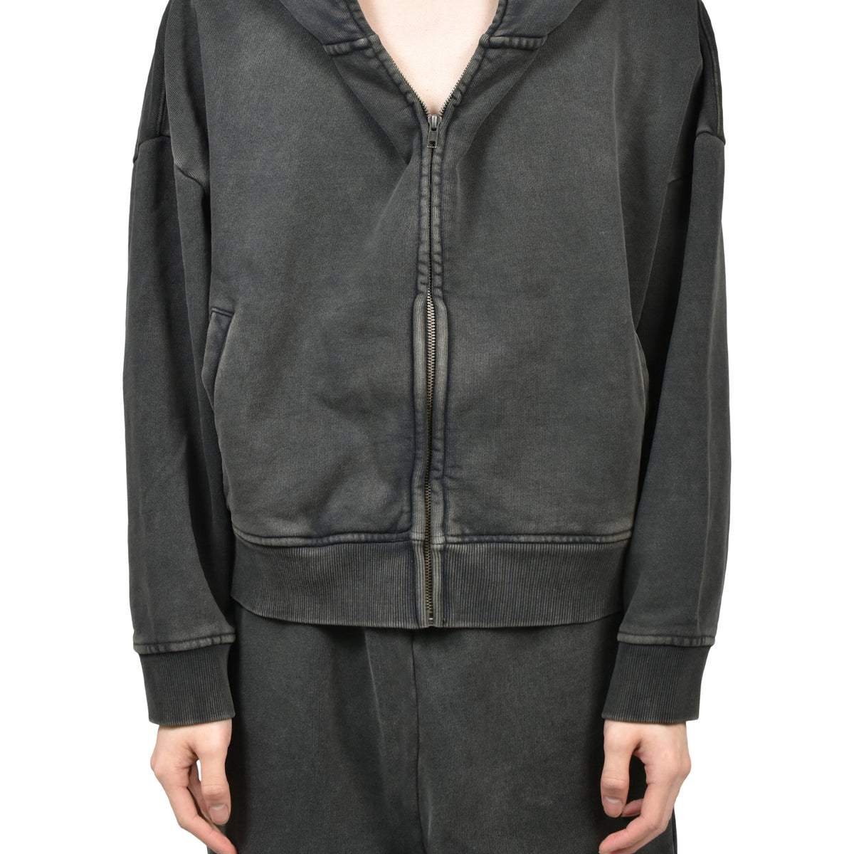 entire studios エンタイア スタジオ SS26 ETERNAL ZIP / WASHED BLK