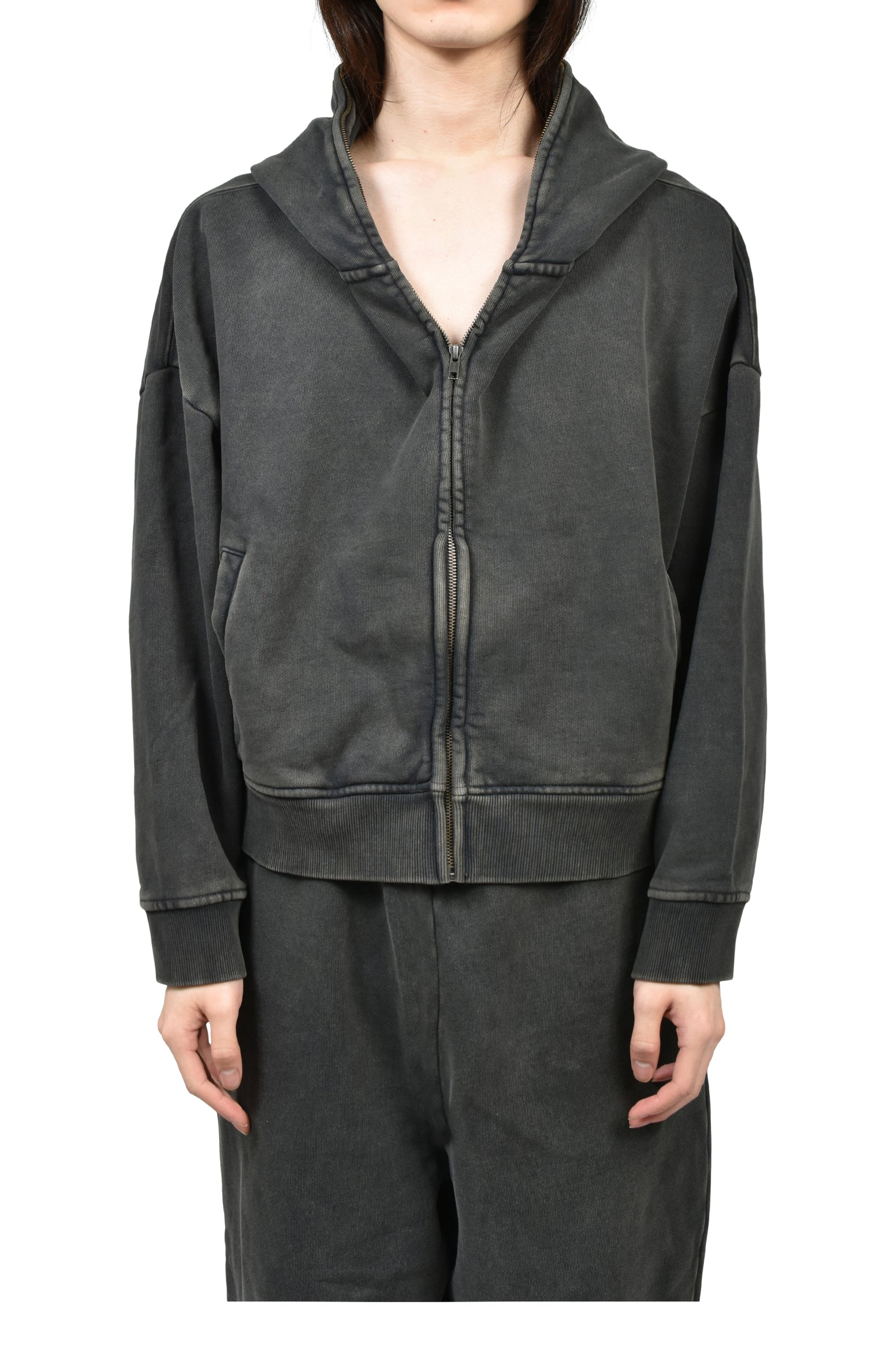 entire studios エンタイア スタジオ SS26 ETERNAL ZIP / WASHED BLK