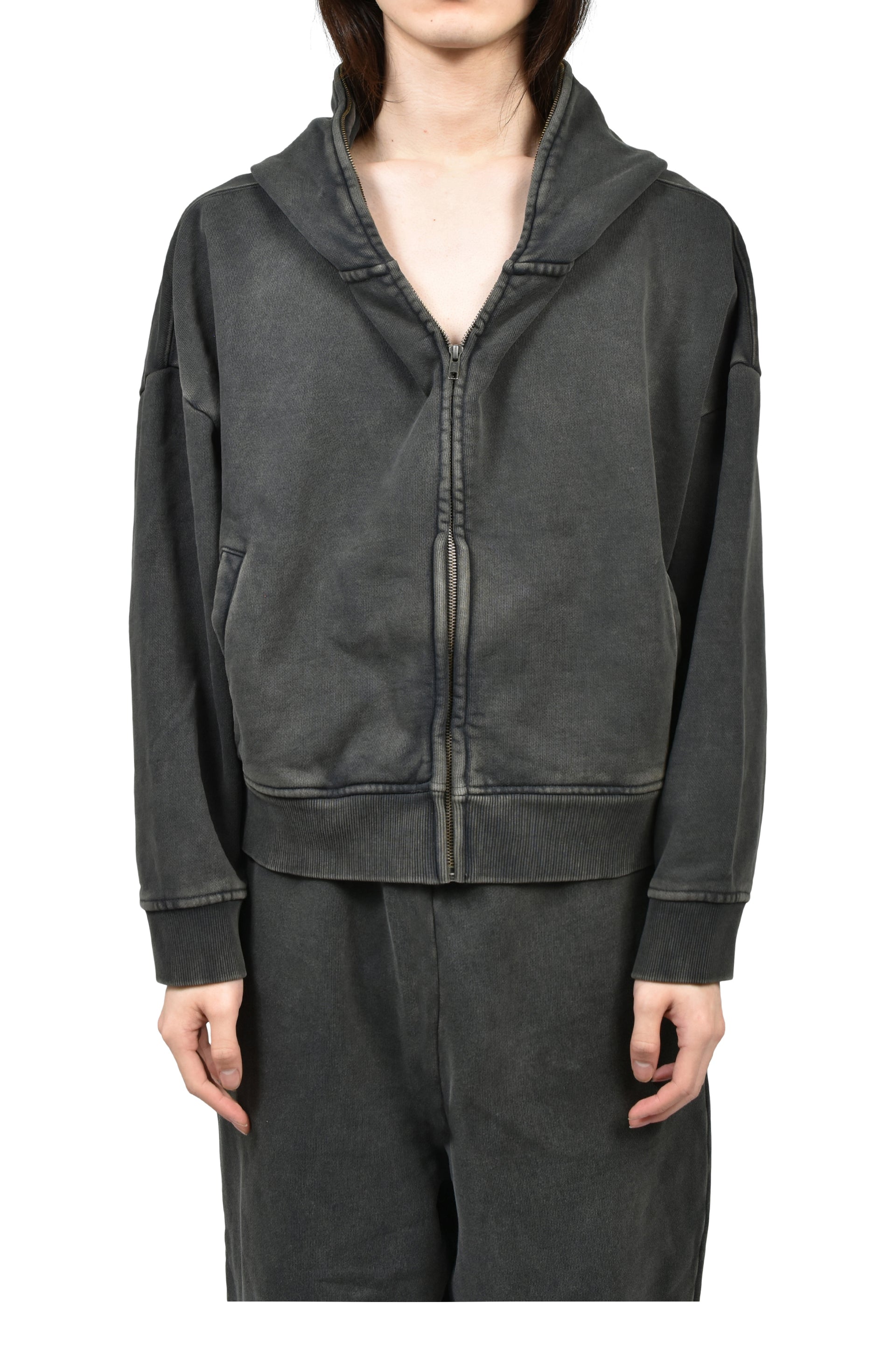 ETERNAL ZIP / WASHED BLK