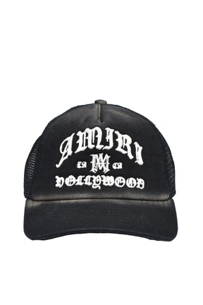AMIRI アミリ SS26 AMIRI HOLLYWOOD TRUCKER HAT / BLK - NUBIAN ヌビアン