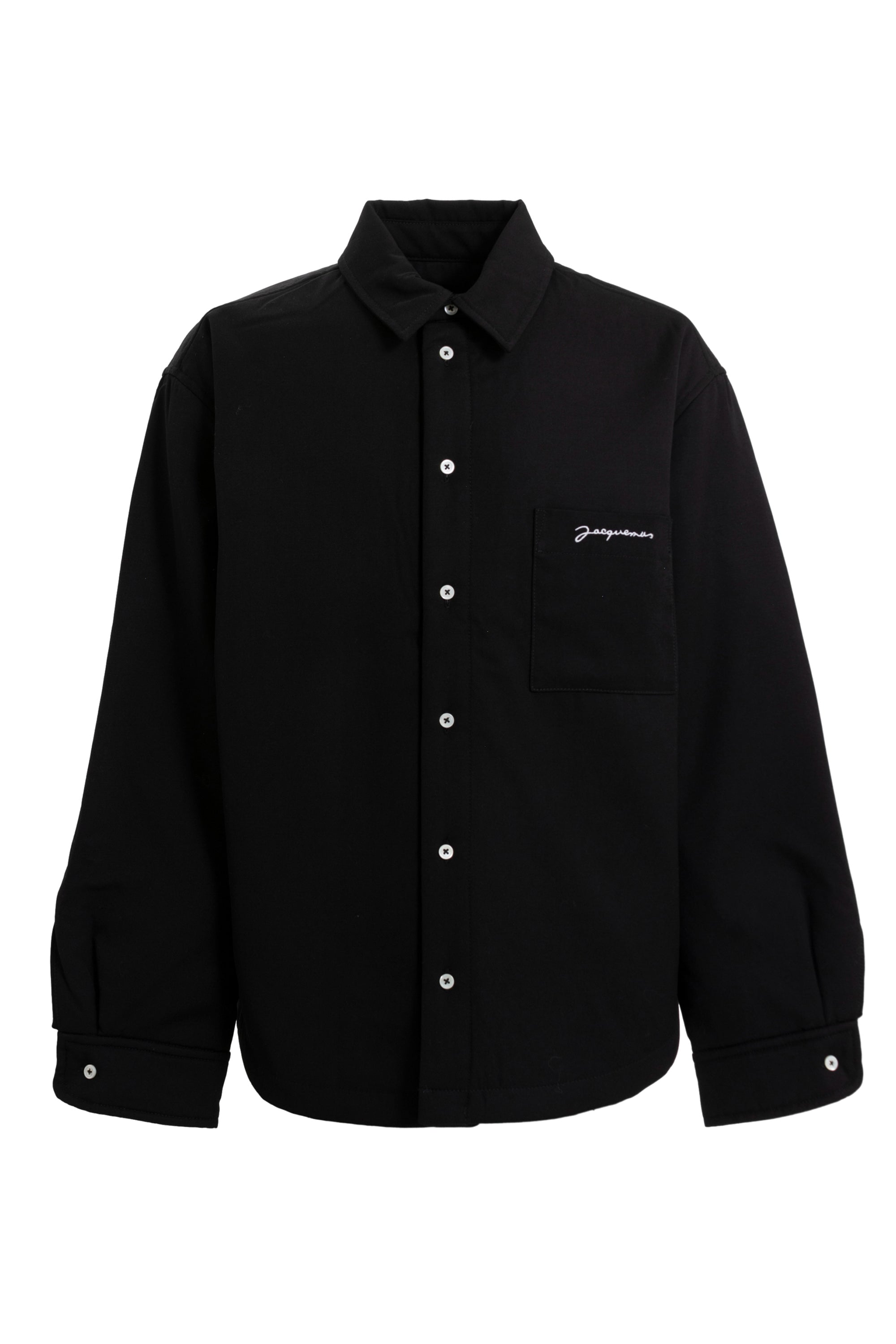 JACQUEMUS ジャックムス FW23 LA CHEMISE BOULANGER / BLK -NUBIAN