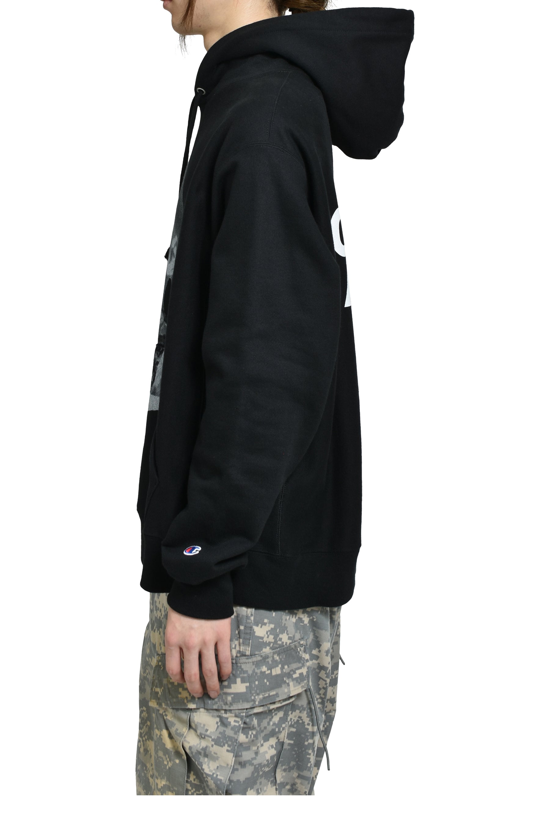GENERAL HOODIE 01 / BLK 