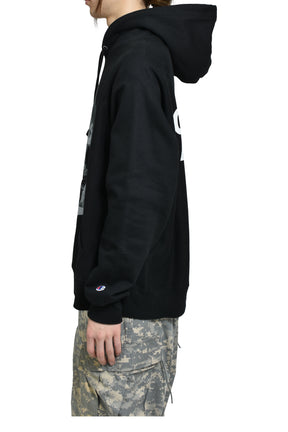 GENERAL HOODIE 01 / BLK 