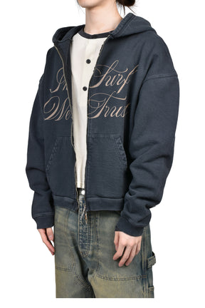 MOTOR ZIP HOODIE / BLK