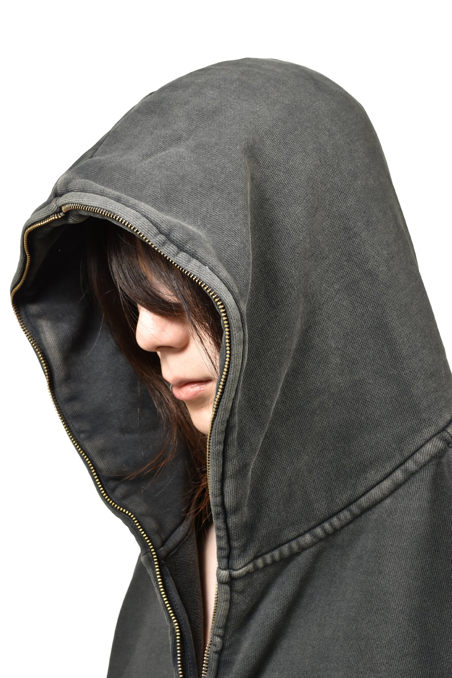 entire studios エンタイア スタジオ SS26 ETERNAL ZIP / WASHED BLK