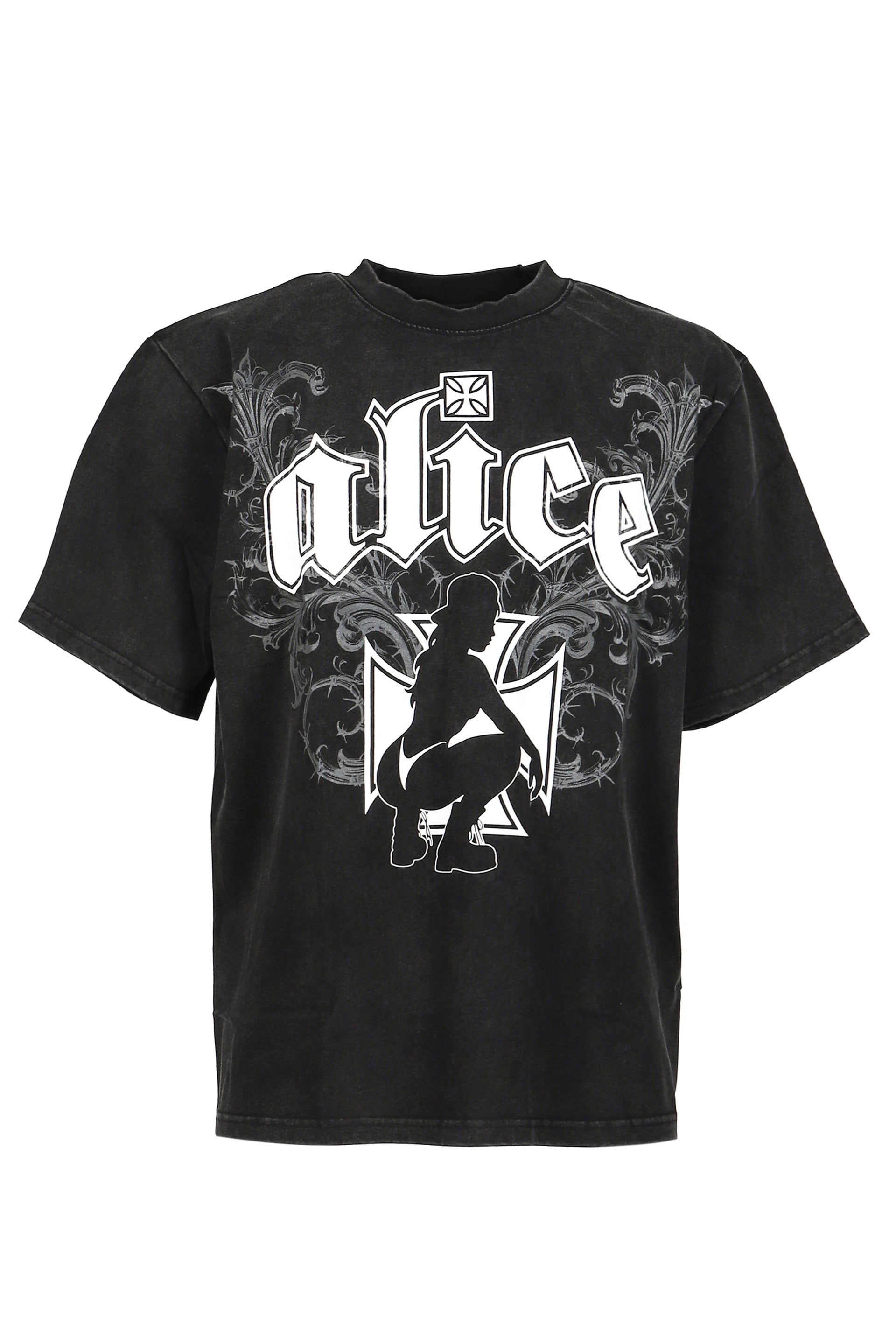 SAINT Mxxxxxx セントマイケル FW25 SS TEE/SAINT DEVIL / WHT