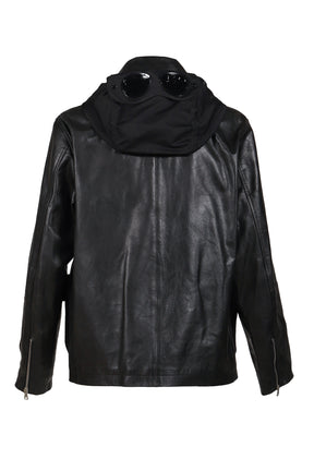 MEDIUM JACKET IN LEATHER / BLK