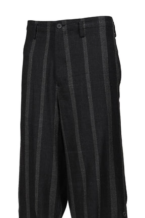 STRIPE PANTS / GRY
