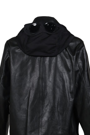 MEDIUM JACKET IN LEATHER / BLK
