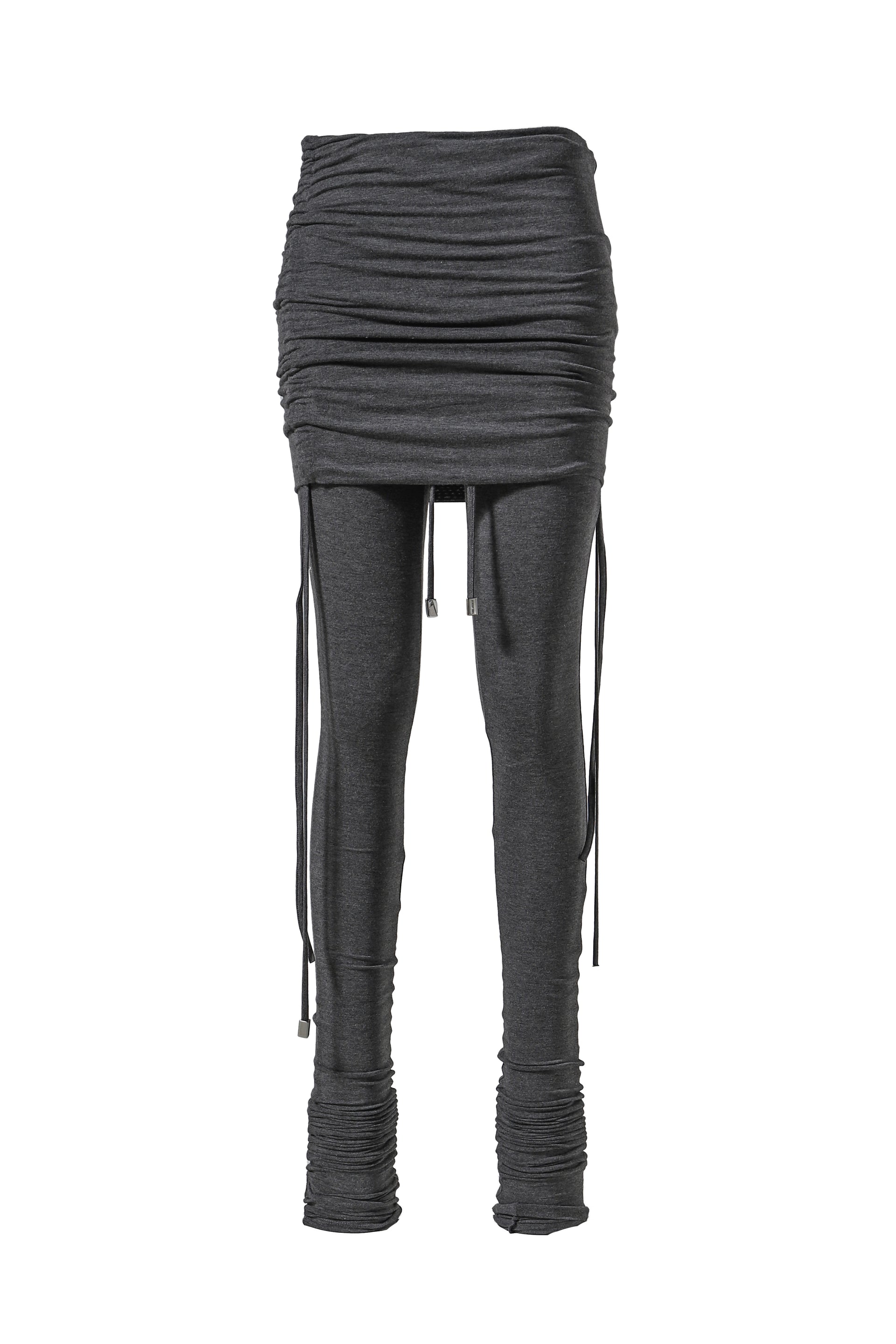 THE ATTICO LONG PANT / DARK GRY MELANGE