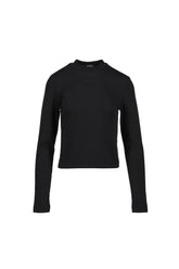 LE TSHIRT GROS GRAIN - ML/BLK 