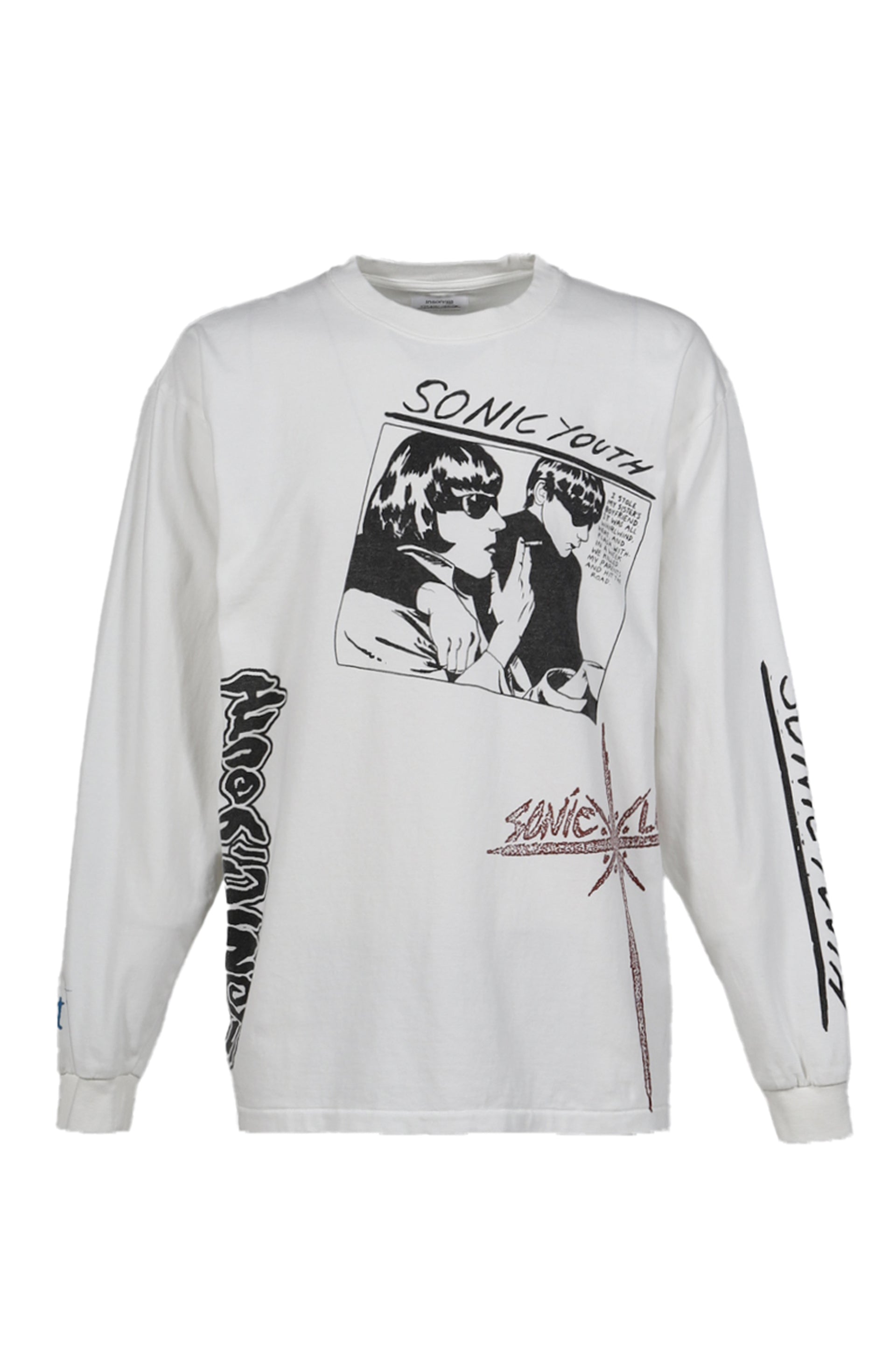 Insonnia PROJECTS MULTI PRINT LS TEE TYPE-A / WHT