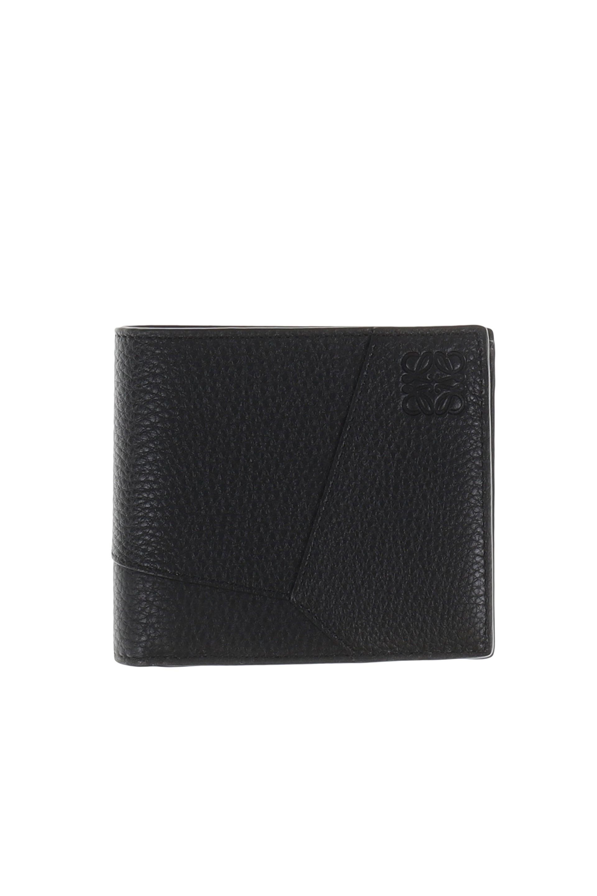 PUZZLE EDGE BIFOLD COIN WALLET / BLK