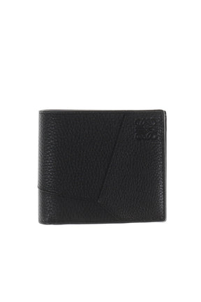PUZZLE EDGE BIFOLD COIN WALLET / BLK